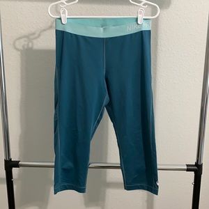 Nike Leggings - Dri-fit - Sz XL - Turquoise